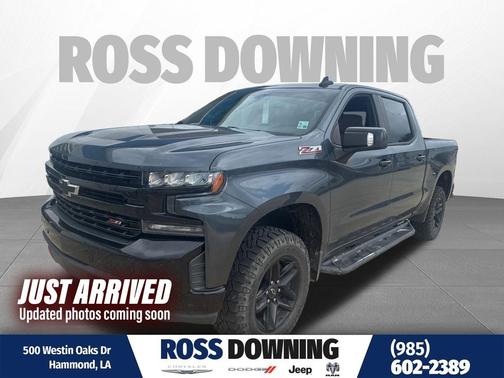 Shadow Gray Metallic 2019 Chevrolet Silverado 1500 LT Trail Boss