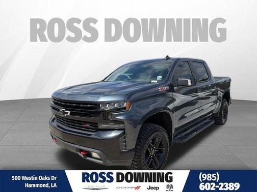 Shadow Gray Metallic 2019 Chevrolet Silverado 1500 LT Trail Boss