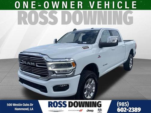 Bright White Clearcoat 2024 RAM 2500 Laramie Crew Cab 4x4 6'4' Box
