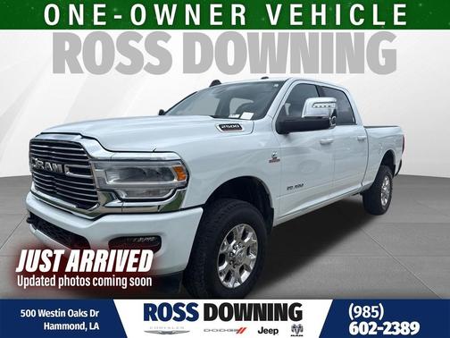 Bright White Clearcoat 2024 RAM 2500 Laramie Crew Cab 4x4 6'4' Box
