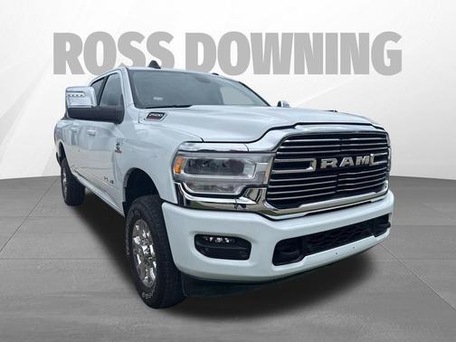 Bright White Clearcoat 2024 RAM 2500 Laramie Crew Cab 4x4 6'4' Box