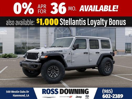Bright White Clearcoat 2026 Jeep Wrangler 4-Door Moab 392 4x4 SUV