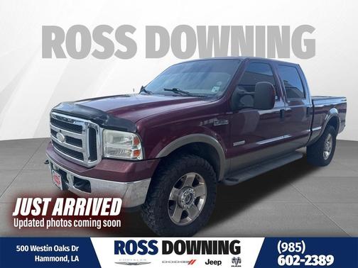 Red 2005 Ford F-250