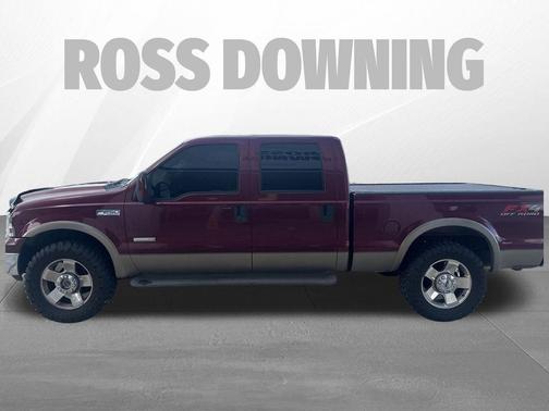 Red 2005 Ford F-250