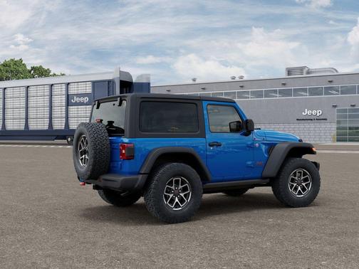 Hydro Blue Pearlcoat 2026 Jeep Wrangler Rubicon