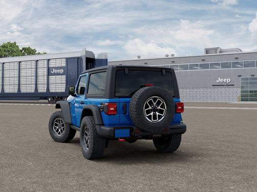Hydro Blue Pearlcoat 2026 Jeep Wrangler Rubicon