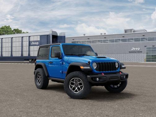 Hydro Blue Pearlcoat 2026 Jeep Wrangler Rubicon
