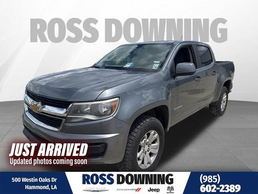 Satin Steel Metallic 2019 Chevrolet Colorado LT