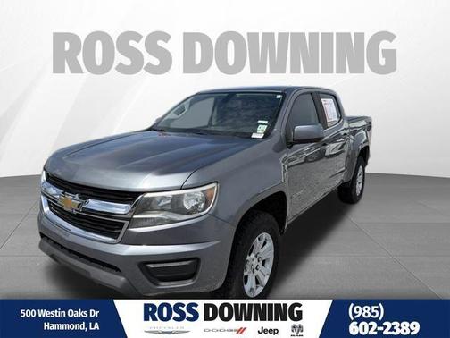Satin Steel Metallic 2019 Chevrolet Colorado LT
