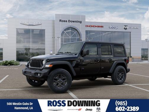 Black Clearcoat 2026 Jeep Wrangler Sport