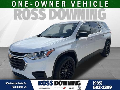 Summit White 2021 Chevrolet Traverse LS
