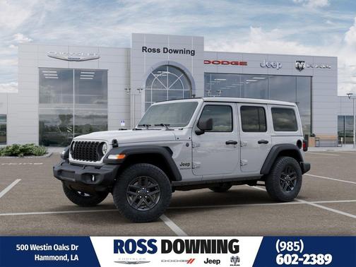 Bright White Clearcoat 2026 Jeep Wrangler Sport S