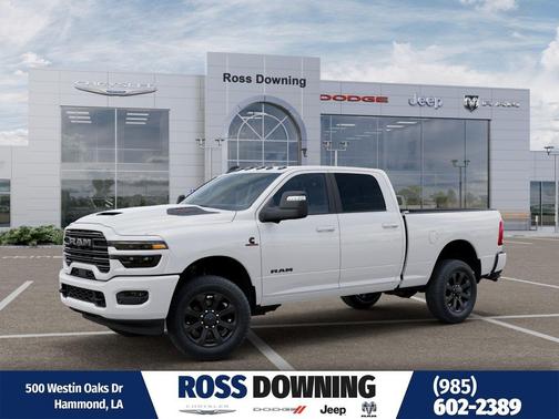 Bright White Clearcoat 2026 RAM 2500 Laramie Crew Cab 4x4 6'4' Box