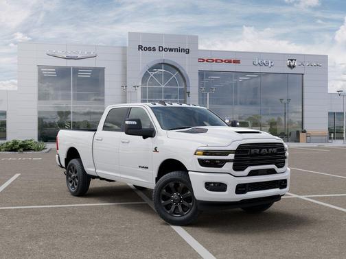 Bright White Clearcoat 2026 RAM 2500 Laramie Crew Cab 4x4 6'4' Box