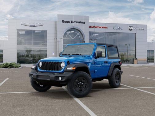 Hydro Blue Pearlcoat 2026 Jeep Wrangler Sport