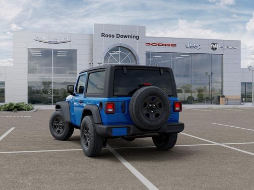 Hydro Blue Pearlcoat 2026 Jeep Wrangler Sport