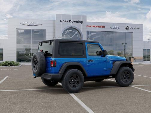Hydro Blue Pearlcoat 2026 Jeep Wrangler Sport