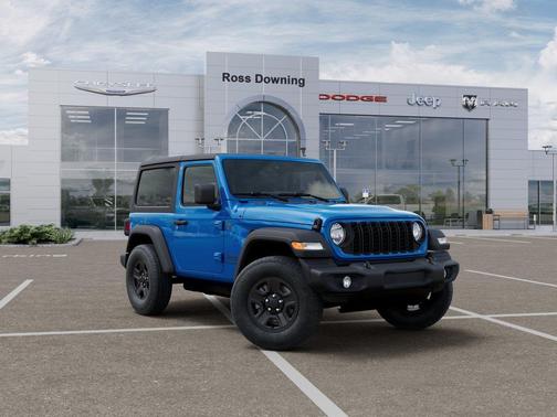 Hydro Blue Pearlcoat 2026 Jeep Wrangler Sport