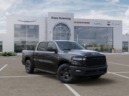 Diamond Black Crystal Pearlcoat 2026 RAM 1500 Warlock Crew Cab 4x4 5'7' Box
