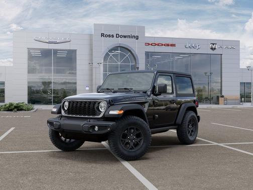 Black Clearcoat 2026 Jeep Wrangler Willys