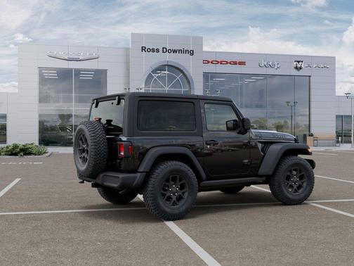 Black Clearcoat 2026 Jeep Wrangler Willys