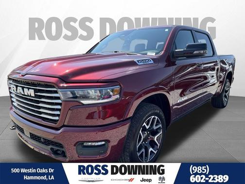 Delmonico Red Pearlcoat 2025 RAM 1500 Laramie
