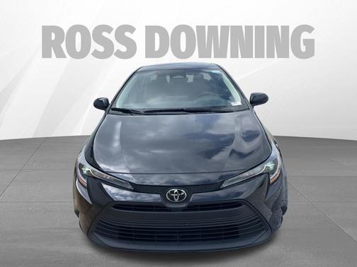 Midnight Black Metallic 2025 Toyota Corolla LE
