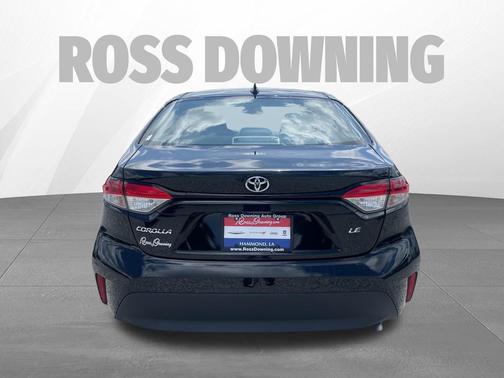 Midnight Black Metallic 2025 Toyota Corolla LE