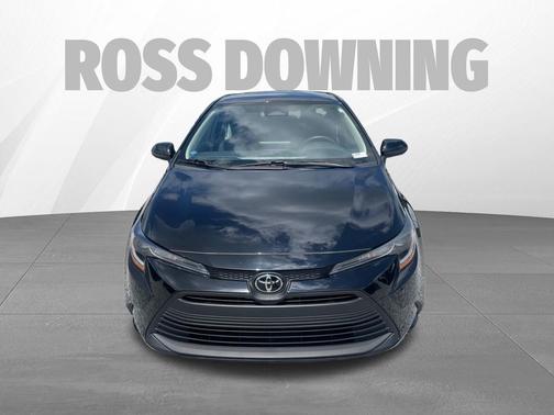 Midnight Black Metallic 2025 Toyota Corolla LE