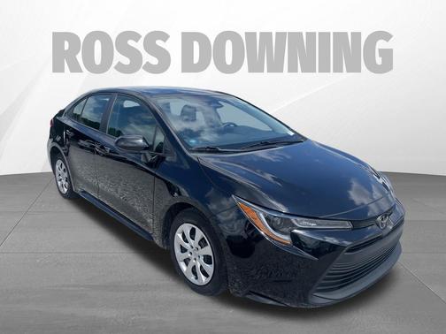 Midnight Black Metallic 2025 Toyota Corolla LE