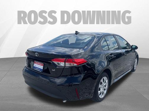 Midnight Black Metallic 2025 Toyota Corolla LE