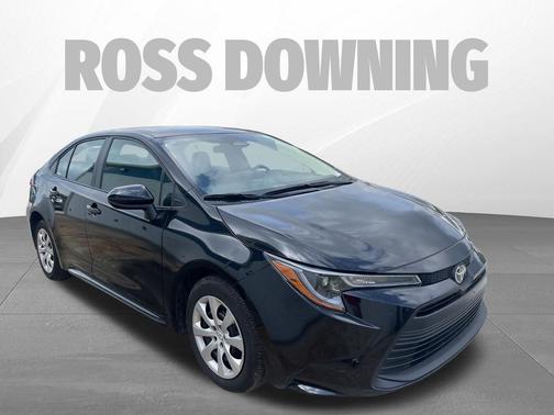 Midnight Black Metallic 2025 Toyota Corolla LE
