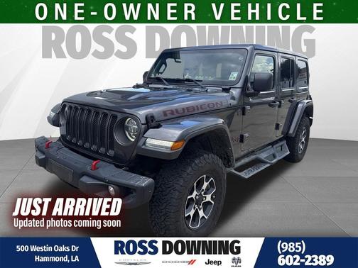 Granite Crystal Metallic Clearcoat 2022 Jeep Wrangler Unlimited Rubicon