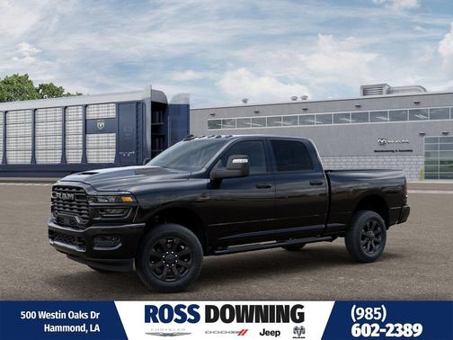 Diamond Black Crystal Pearlcoat 2026 RAM 2500 Tradesman Crew Cab 4x4 6'4' Box