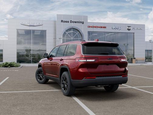 Velvet Red Pearlcoat 2026 Jeep Grand Cherokee L Altitude