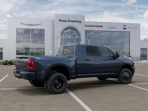 Forged Blue Metallic 2026 RAM 3500 Laramie Mega Cab 4x4 6'4' Box