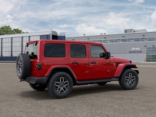 Firecracker Red Clearcoat 2027 Jeep Wrangler Sahara