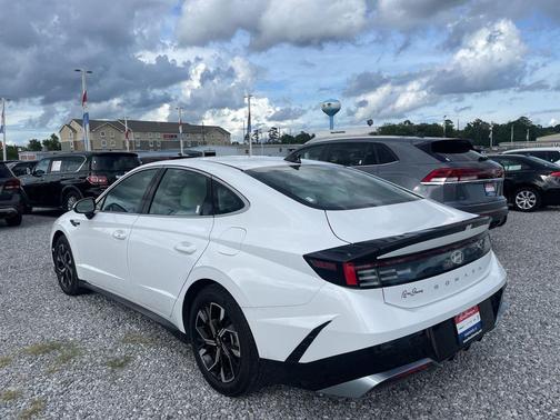 Serenity White 2025 Hyundai SONATA SEL