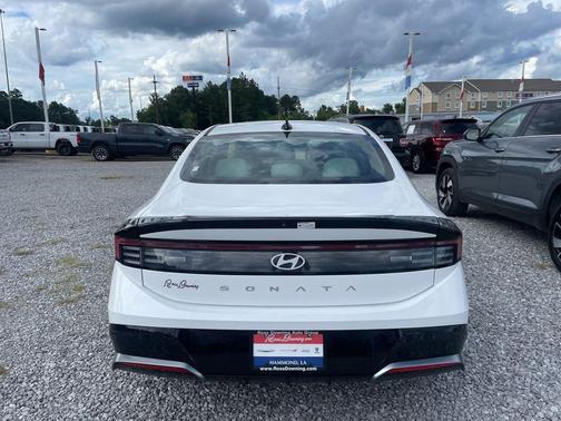 Serenity White 2025 Hyundai SONATA SEL