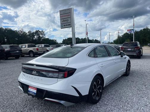 Serenity White 2025 Hyundai SONATA SEL