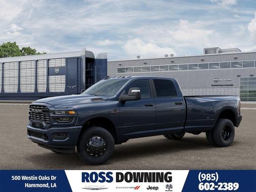 Forged Blue Metallic 2026 RAM 3500 Big Horn Crew Cab 4x4 8' Box