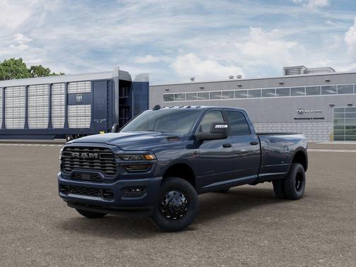Forged Blue Metallic 2026 RAM 3500 Big Horn Crew Cab 4x4 8' Box