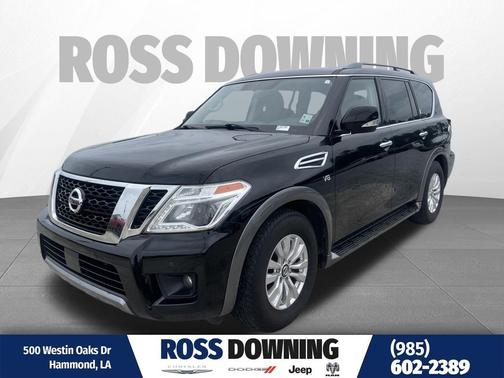 Super Black 2020 Nissan Armada SV 4WD