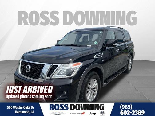 Super Black 2020 Nissan Armada SV 4WD
