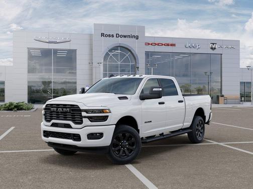 Bright White Clearcoat 2026 RAM 2500 Big Horn Crew Cab 4x4 6'4' Box