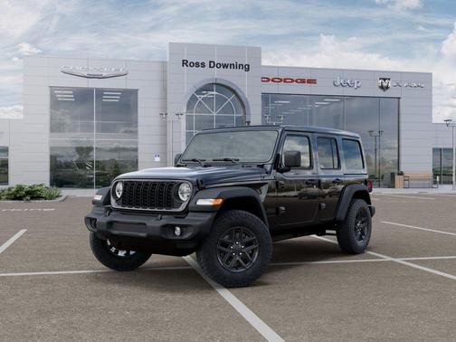Black Clearcoat 2026 Jeep Wrangler Sport S