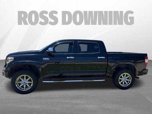Midnight Black Metallic 2019 Toyota Tundra Platinum