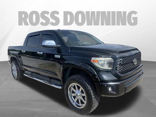 Midnight Black Metallic 2019 Toyota Tundra Platinum