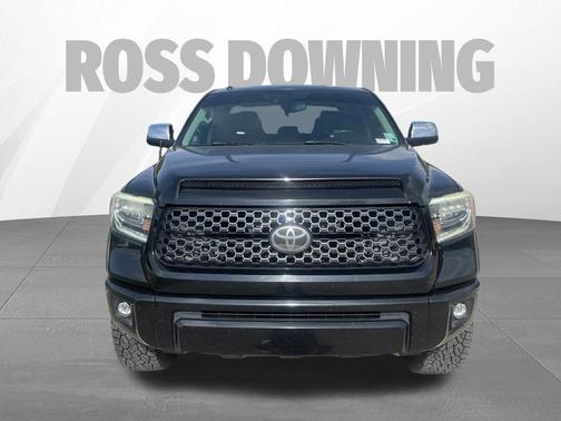 Midnight Black Metallic 2019 Toyota Tundra Platinum