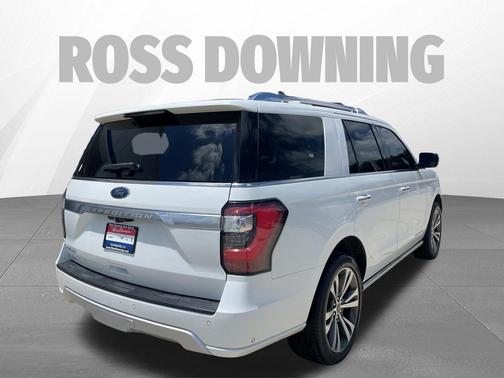 Star White Metallic Tri-Coat 2021 Ford Expedition Platinum